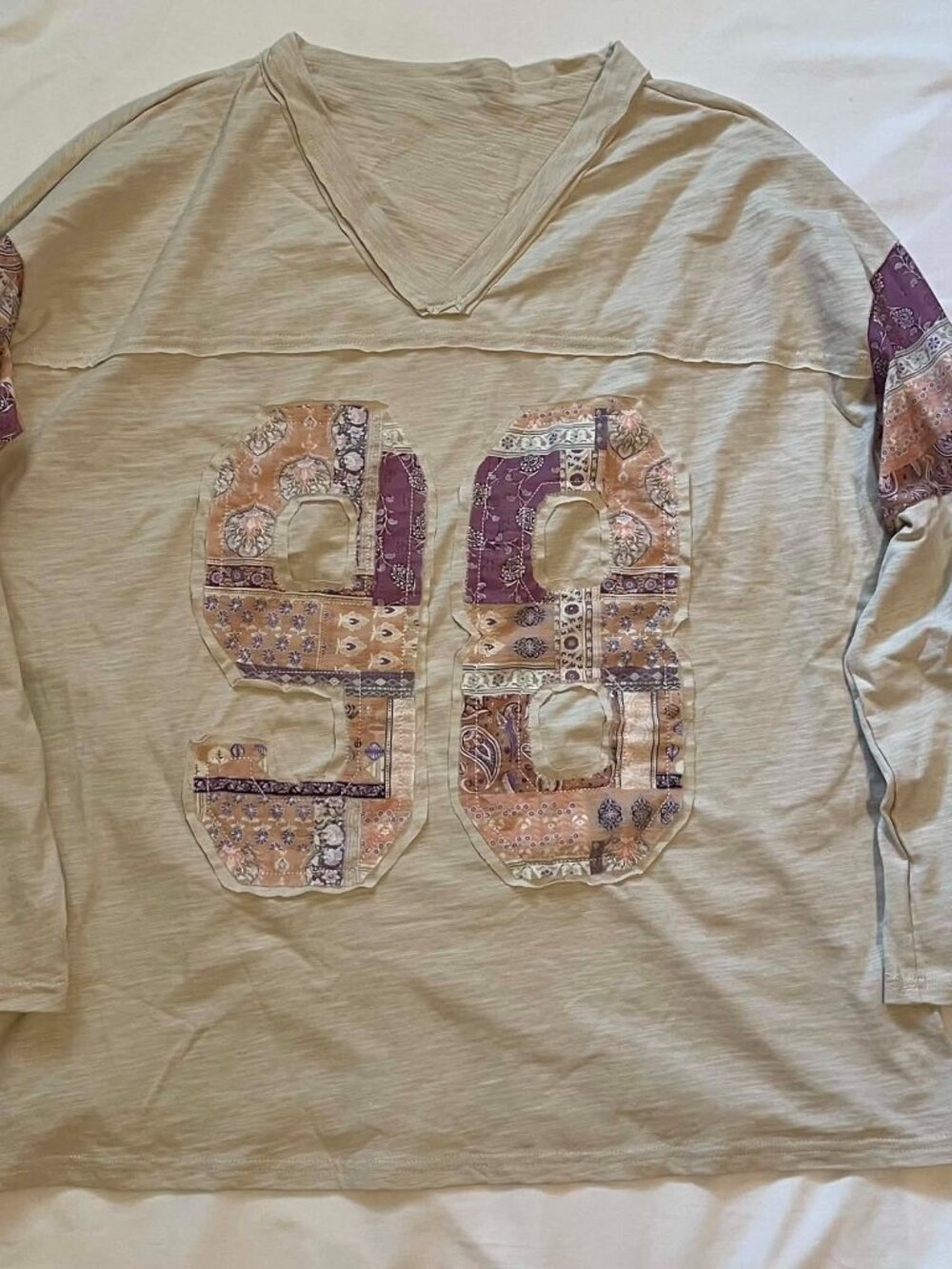 Women’s Light Beige/Cream Shirt, Size L